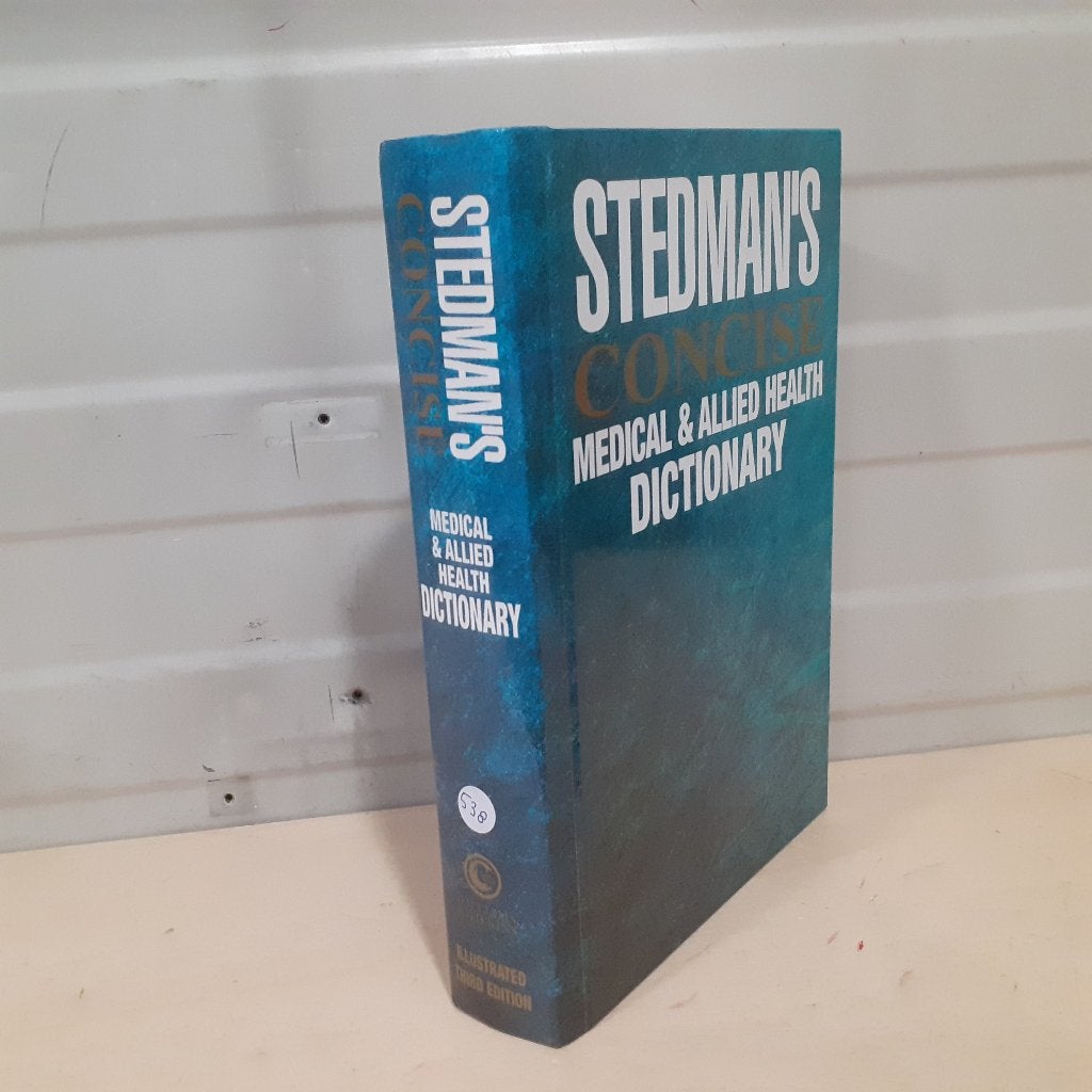 Nr. 538 Stedman's Concise Medical and Allied Health Dictiona, Ophalen of Verzenden, Beta, Gelezen, Niet van toepassing