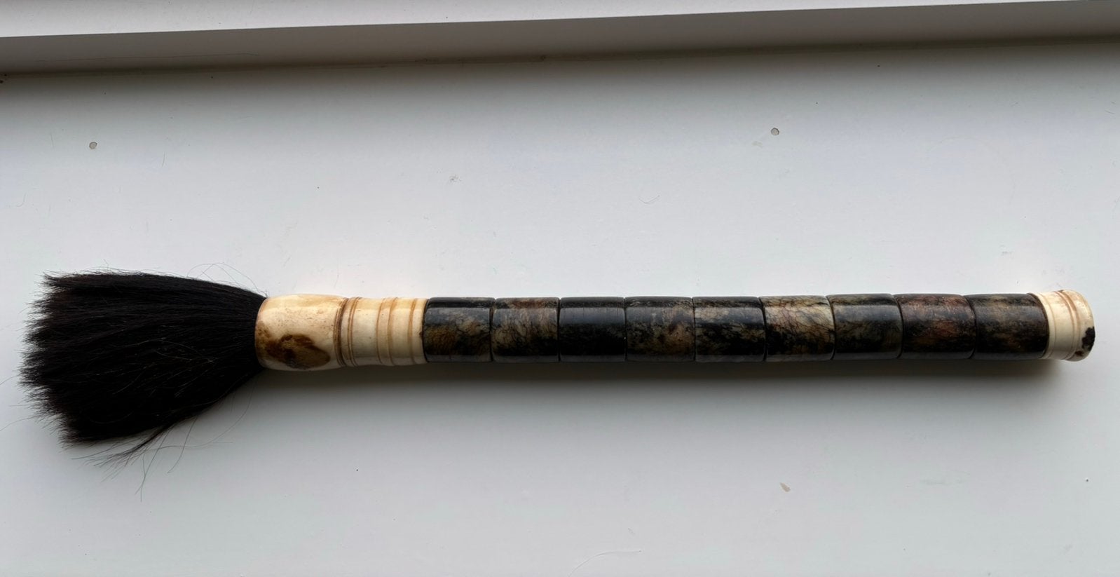 Grote Chinese kalligrafie kwast 53 cm, Ophalen, Zo goed als nieuw