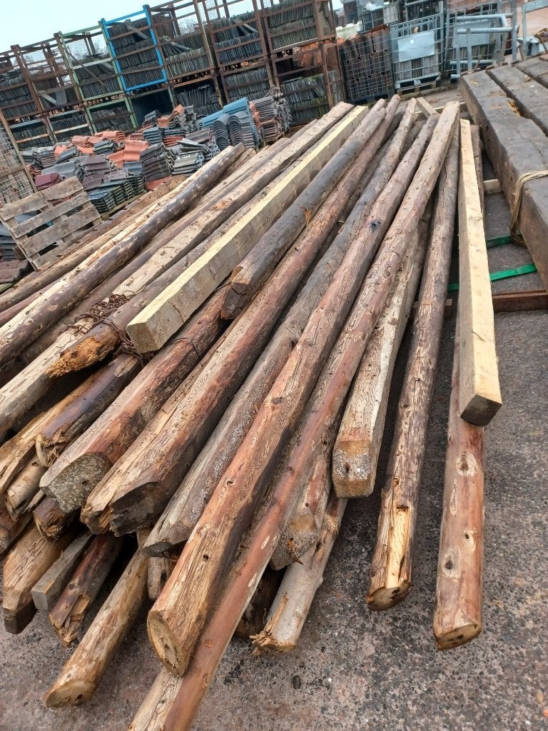 Juffers lange lengte 7-8 meter, Ophalen, Gebruikt, Balk, Overige houtsoorten