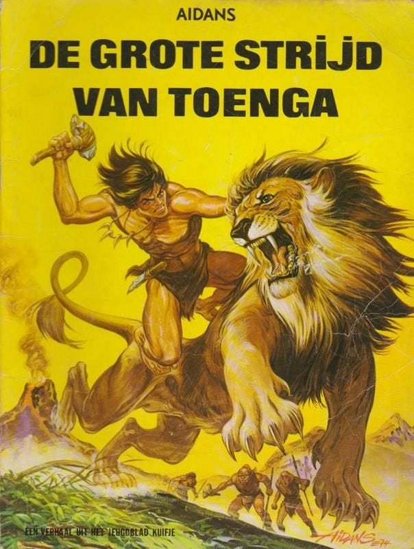 Aidans # Toenga - de grote strijd van Toenga, Boeken, Eén stripboek, Ophalen of Verzenden, Gelezen, Aidans