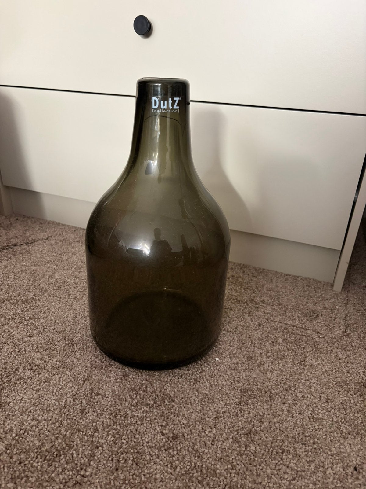 Dutz, Huis en Inrichting, Ophalen of Verzenden, Zo goed als nieuw, Zwart, Glas
