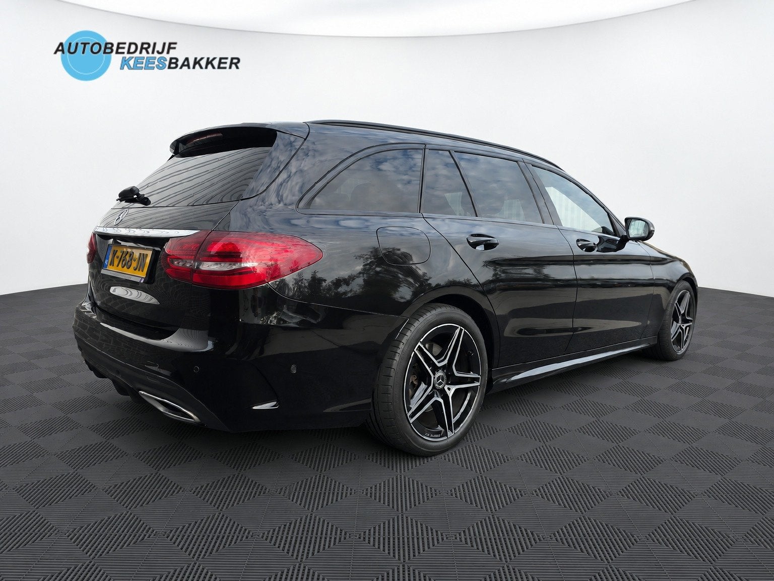 Mercedes-Benz C-klasse Estate 180 Business Solution AMG / 36, Auto's, Automaat, Euro 6, Zwart, Verwarmde buitenspiegels