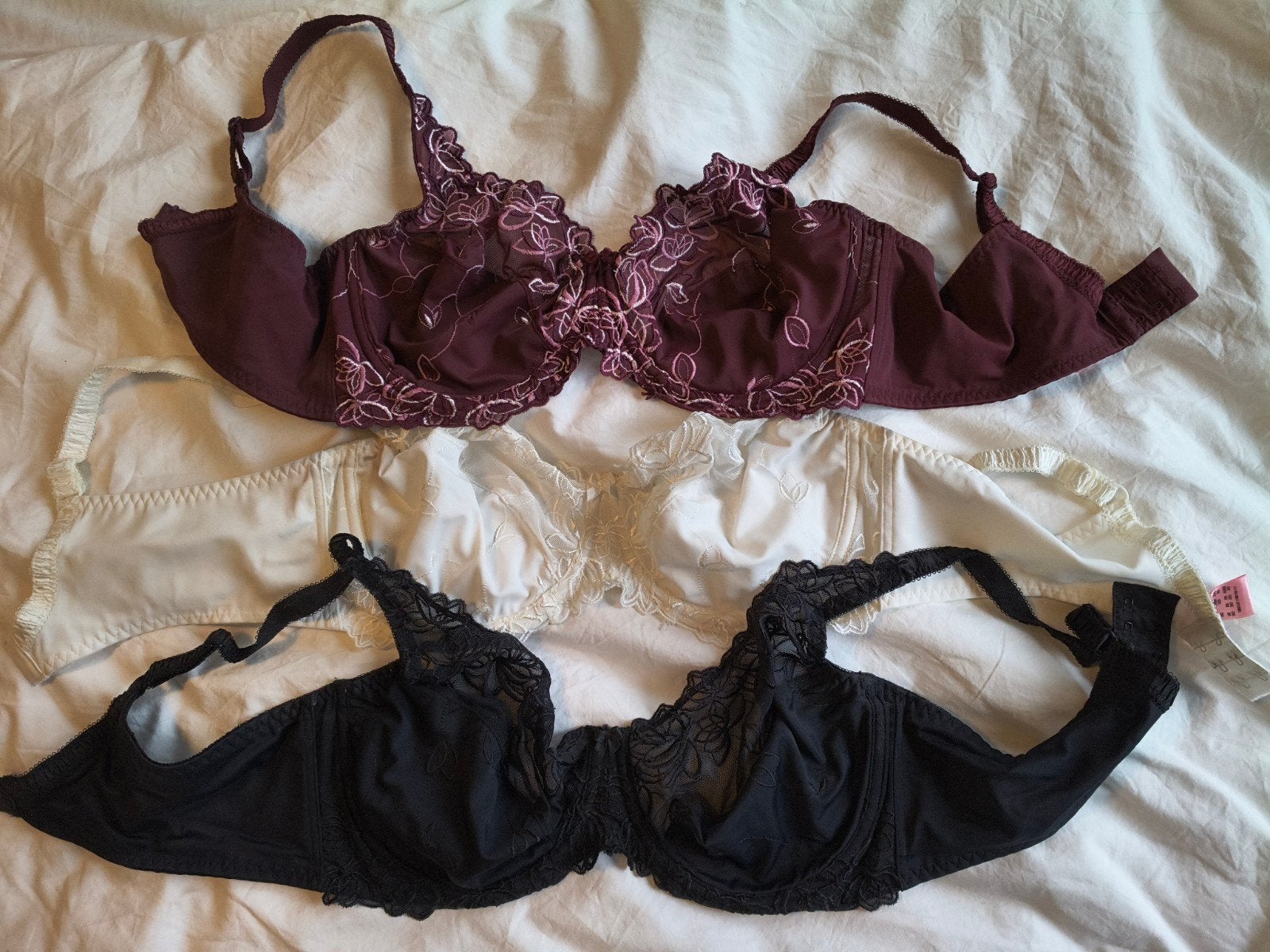 3 mooie kanten bh's, Hunkemöller, Ophalen of Verzenden, BH