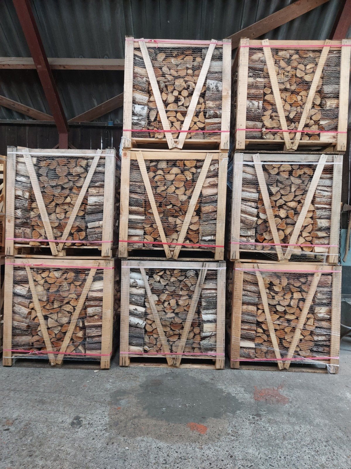 Droge softmix haardhout 25cm, gratis bezorging., 6 m³ of meer, Ophalen, Overige houtsoorten, Blokken