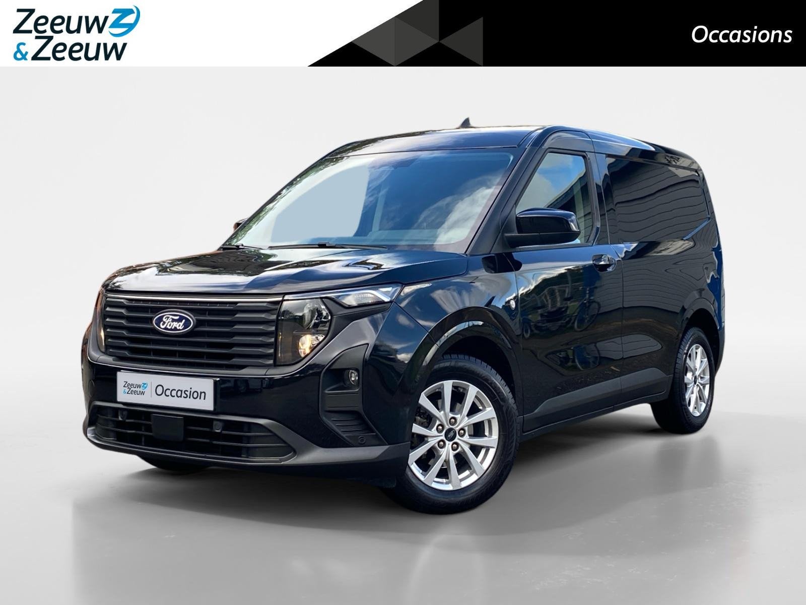 Ford Transit Courier 1.0 EcoBoost Limited automaat | NL-Auto, Auto's, Gebruikt, Met garantie (alle), Zwart, Bedrijf
