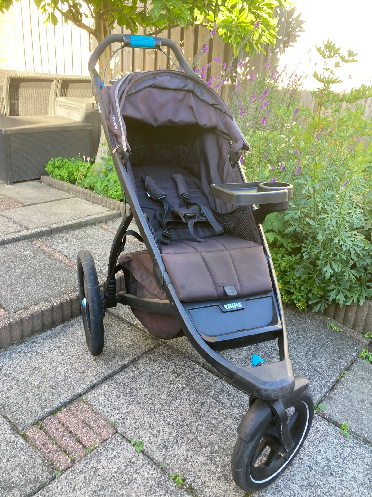 Thule Urban Glide 2 kinderwagen/hardloopwagen en accessoires, Gebruikt, Luchtbanden, Ophalen, Kinderwagen
