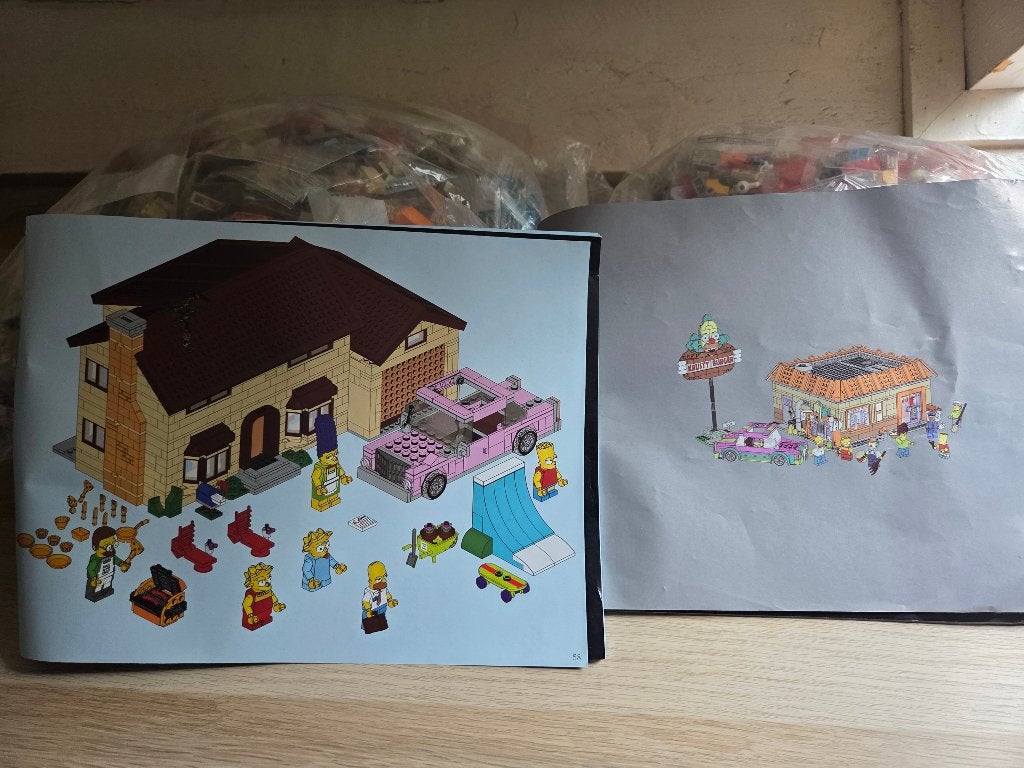 Lepin Simpsons sets, Ophalen of Verzenden, Zo goed als nieuw