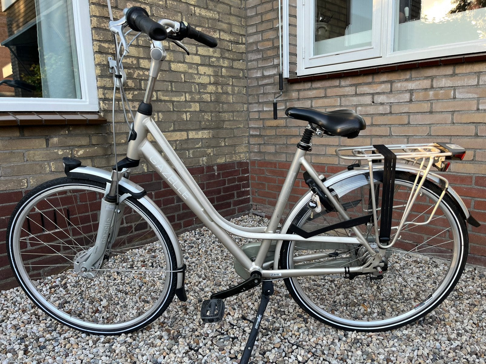 Mooie nette Gazelle Paris damesfiets 53cm, Versnellingen, Ophalen of Verzenden, Gazelle, 53 tot 56 cm