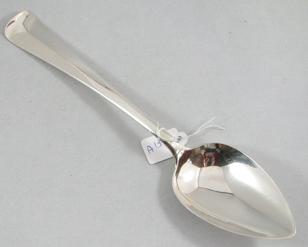 Tafellepel dinerlepel Haags Lofje massief 835 zilver, Antiek en Kunst, Ophalen of Verzenden, Zilver