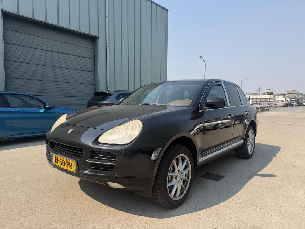 Porsche Cayenne 4.5 S LEUKE AUTO (bj 2005, automaat), Auto's, Porsche, Automaat, Cayenne, 8 cilinders, Zwart