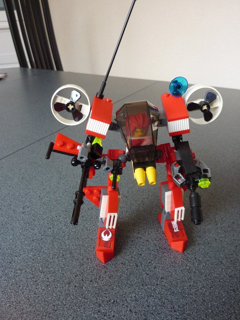 Lego Exo-Fors 8111 River Dragon, Gebruikt, Overige thema's, Lego, Ophalen of Verzenden
