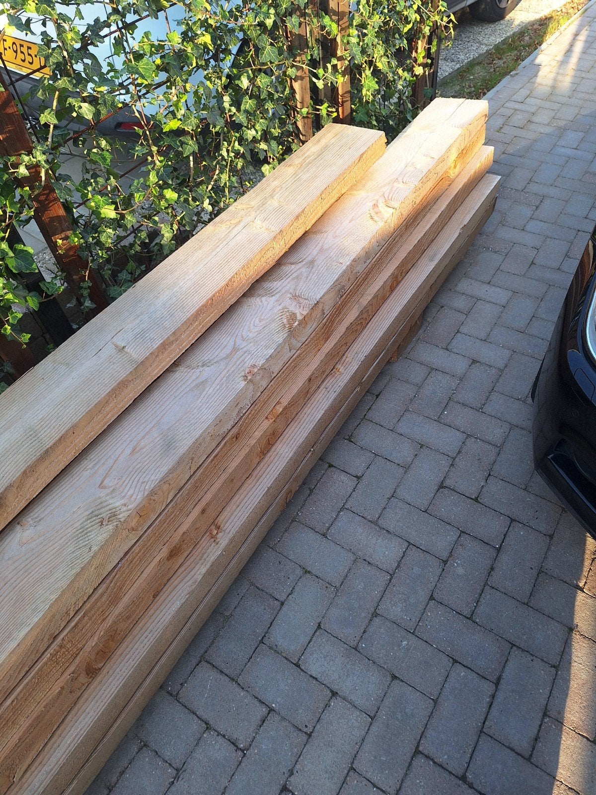 Douglasbalken 7.5x22.5, Ophalen, Nieuw, Balk, Overige houtsoorten