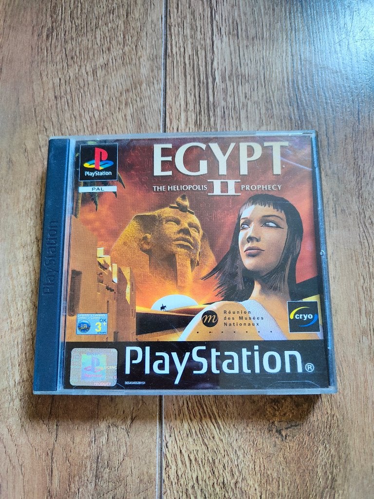 PS1 Spel - Egypt II | 2 the Heliopolis Prophecy, Spelcomputers en Games, Games | Sony PlayStation 1, Avontuur en Actie, 1 speler