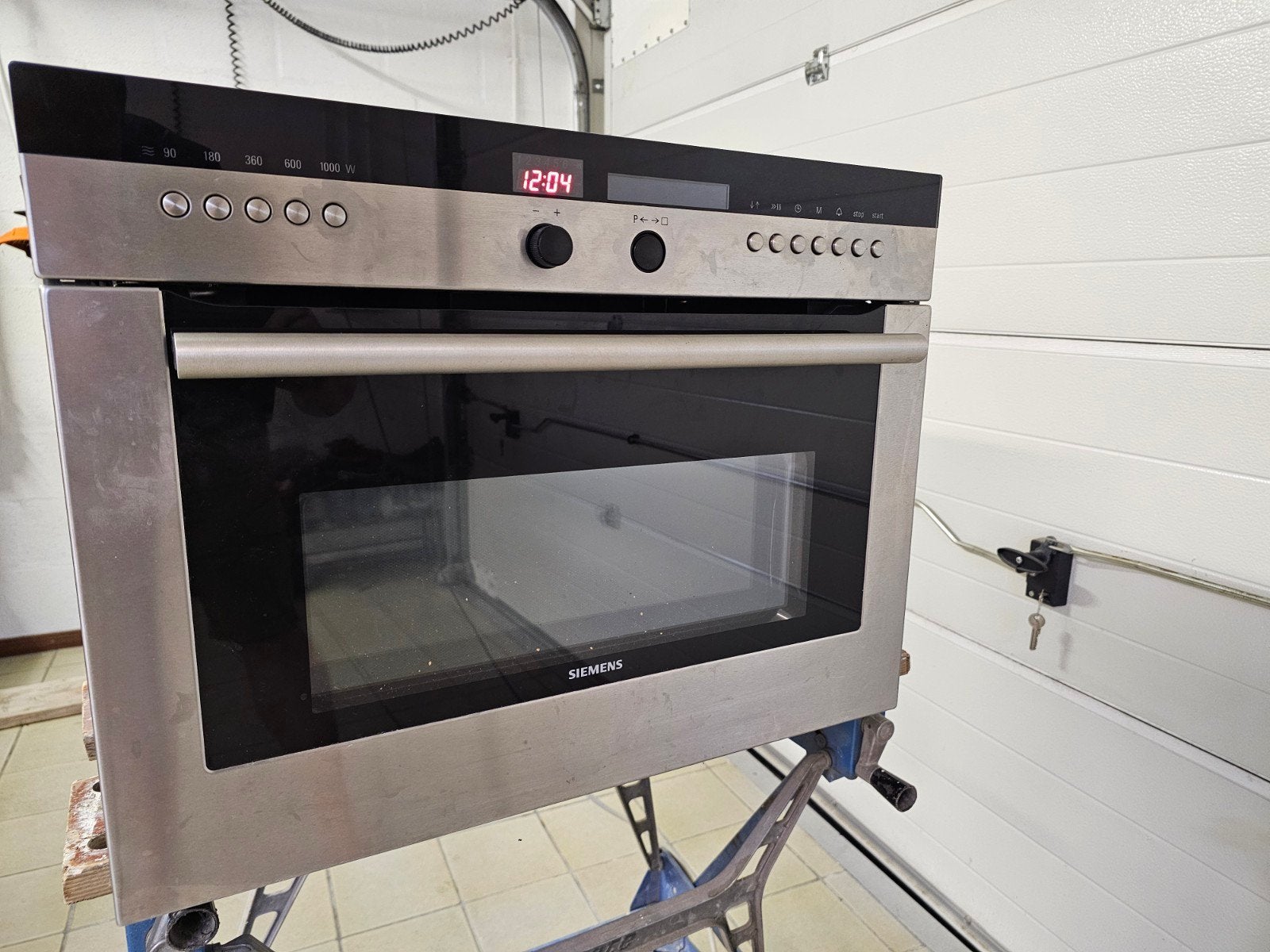 Siemens combi oven HB86P570, Ophalen