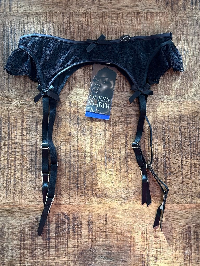 Hunkemöller Fleur Jarretels Zwart XS, Hunkemöller, Ophalen of Verzenden, Zwart, Overige typen