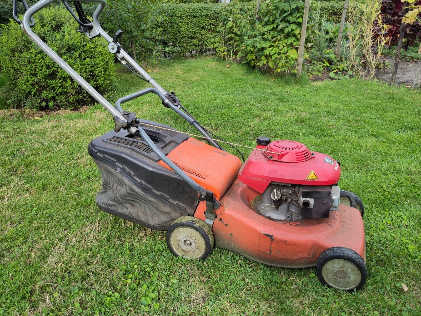 Honda grasmaaier benzine, Ophalen, Cirkelmaaier, Honda, Gebruikt