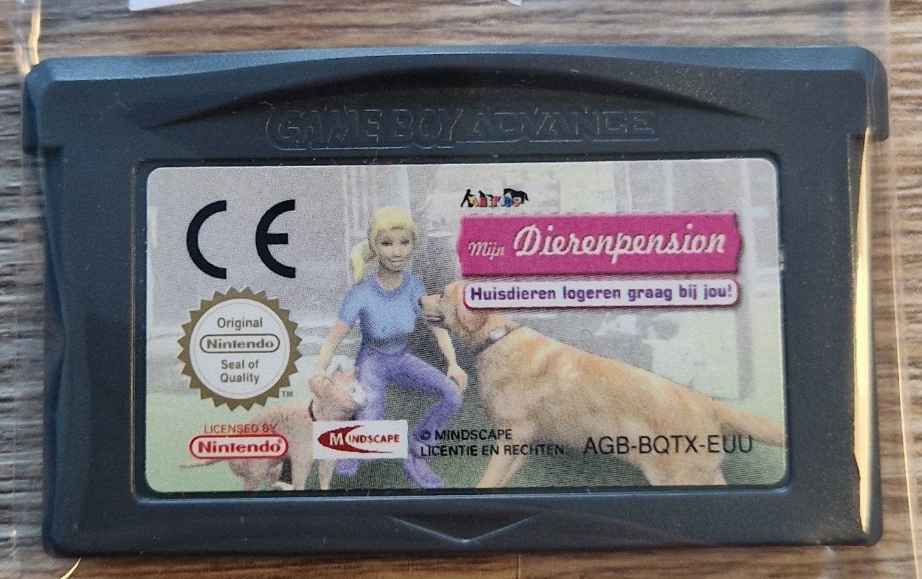 Mijn dierenpension Gameboy advance PAL, Avontuur en Actie, 1 speler, Ophalen of Verzenden, Zo goed als nieuw