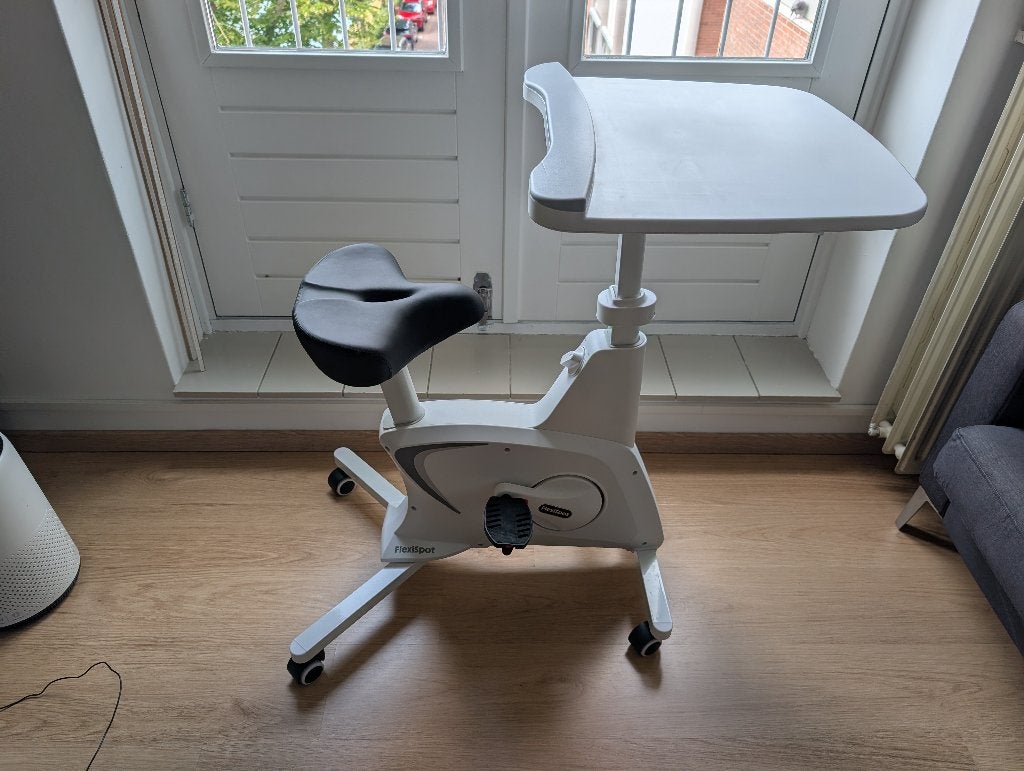 FlexiSpot 3-in-1 Hometrainer met Verstelbare Weerstand, Sport en Fitness, Ophalen, Zo goed als nieuw, Metaal, Benen