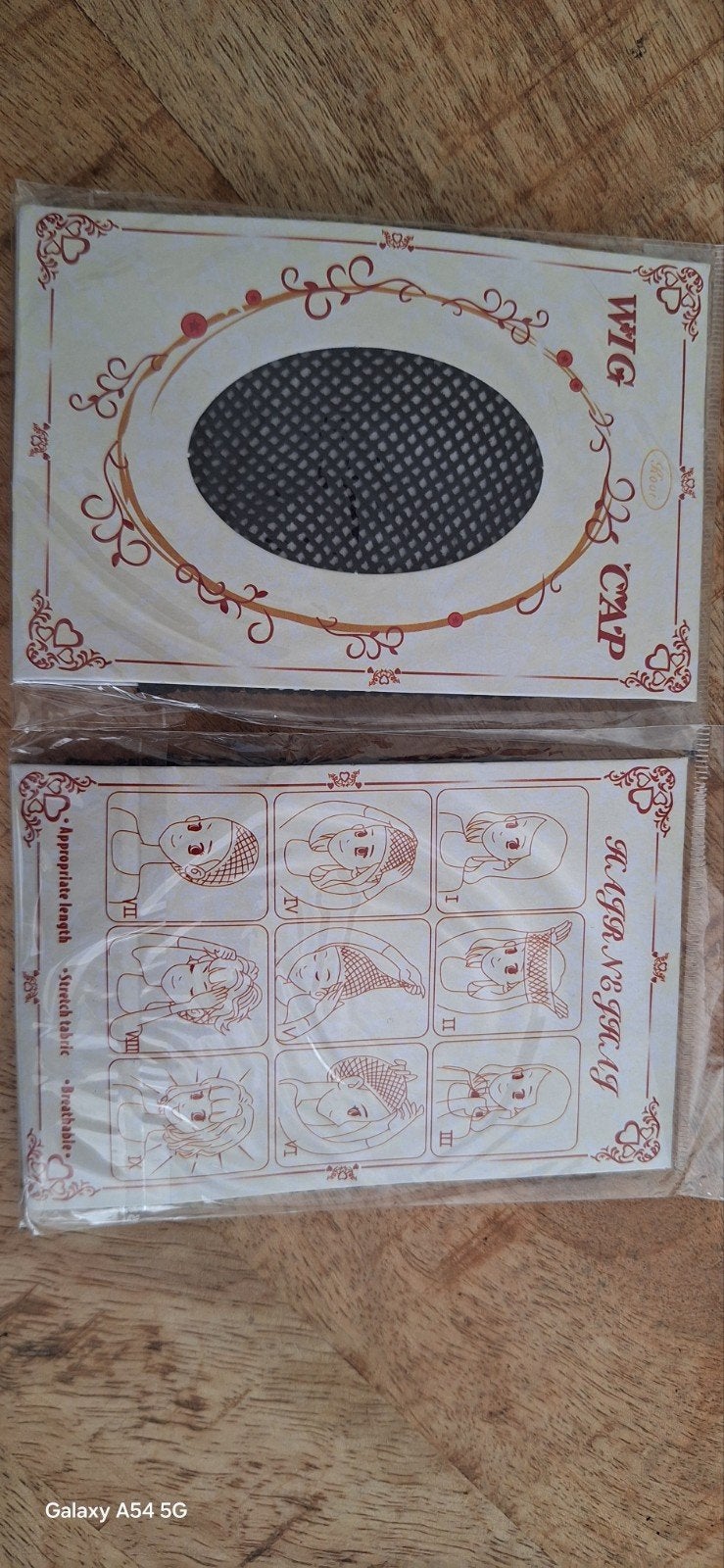 3 zakjes Wig Caps, Ophalen, Zo goed als nieuw, Pruik of Haarverlenging