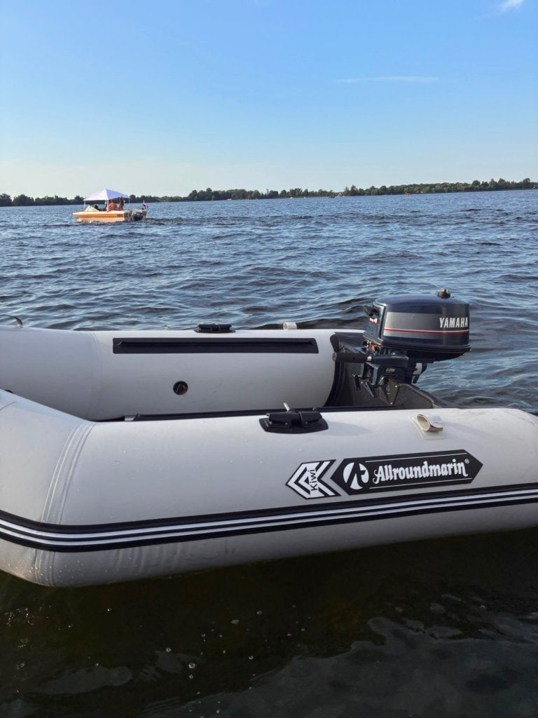 Rubberboot Kiwi 260 Allroundmarine 4 PK, Ophalen, Aluminium, 4 pk, Yamaha