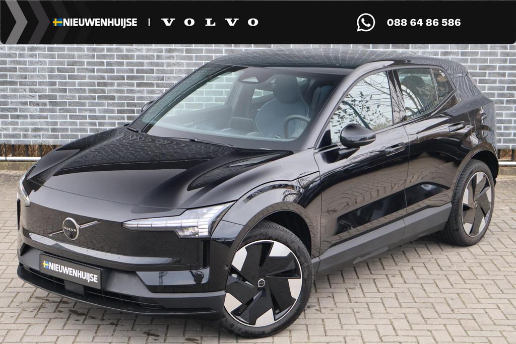 Volvo EX30 Single Motor Extended Range 69 kWh Ultra | Panora, Achterwielaandrijving, Gebruikt, Leder en Stof, Zwart