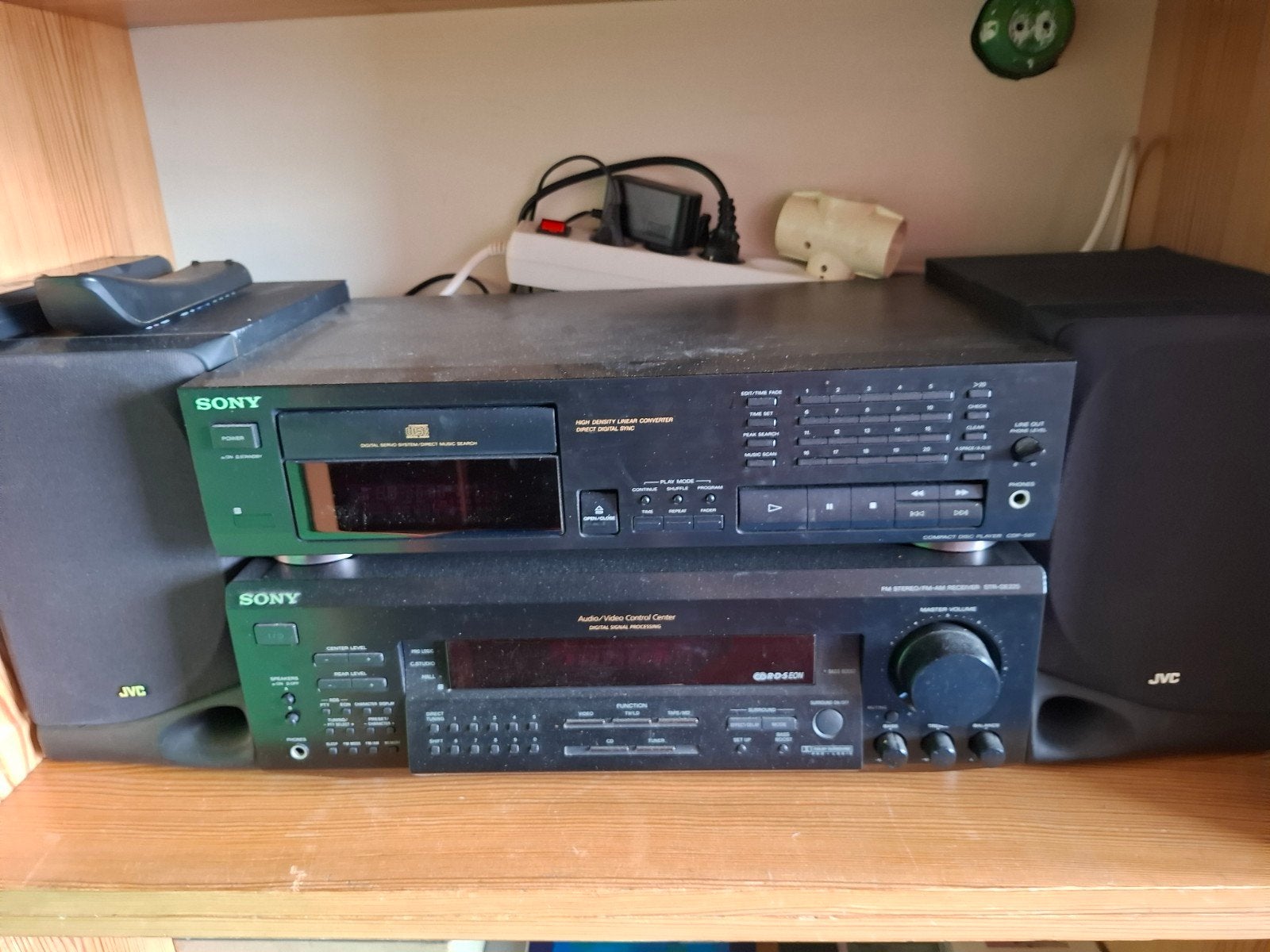 Sony Stereo Set met JVC Speakers, Gebruikt, Sony, Cd-speler, Losse componenten