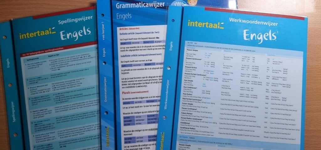Intertaal Engels – Spelling-, Grammatica-& werkwoordenwijzer, Ophalen of Verzenden, Overige niveaus, Engels