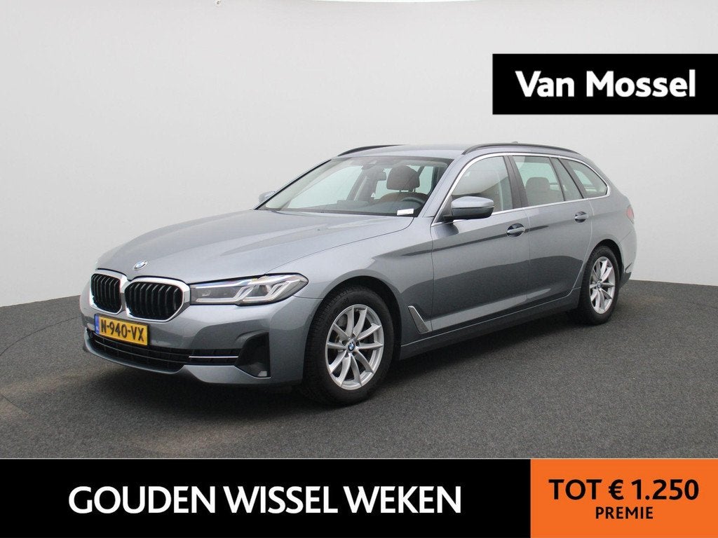 BMW 5-serie Touring 520i Business Edition Plus | Automaat |, Auto's, BMW, Bedrijf, Te koop, 5-Serie, ABS, Achteruitrijcamera, Adaptieve lichten