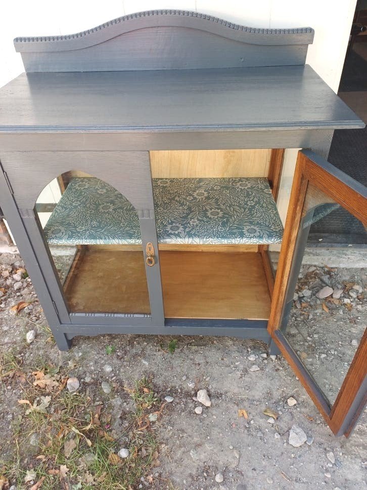 Brocant Vitrine/Thee Kastje, Antiek en Kunst, Ophalen