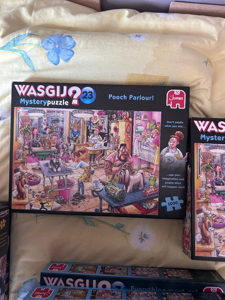 Wasgij puzzels, Ophalen of Verzenden, 500 t/m 1500 stukjes, Zo goed als nieuw, Legpuzzel
