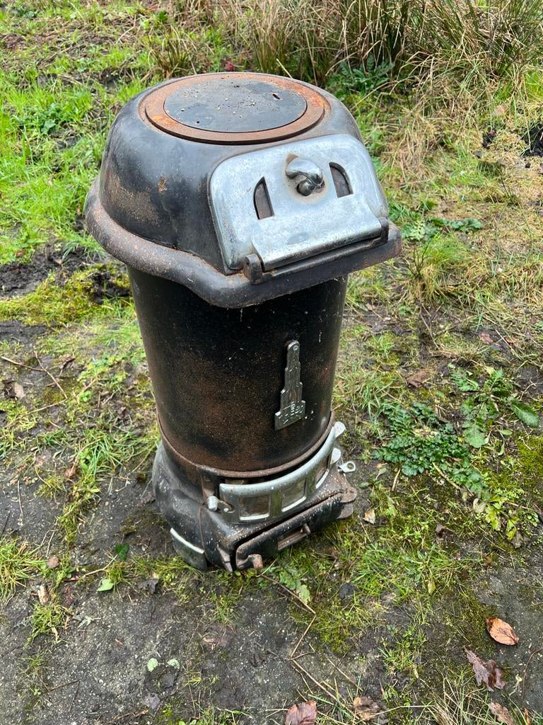 Oude Thebo kolenkachel - Opknapper met onderplaat, Ophalen, Gebruikt, Overige brandstoffen, Vrijstaand