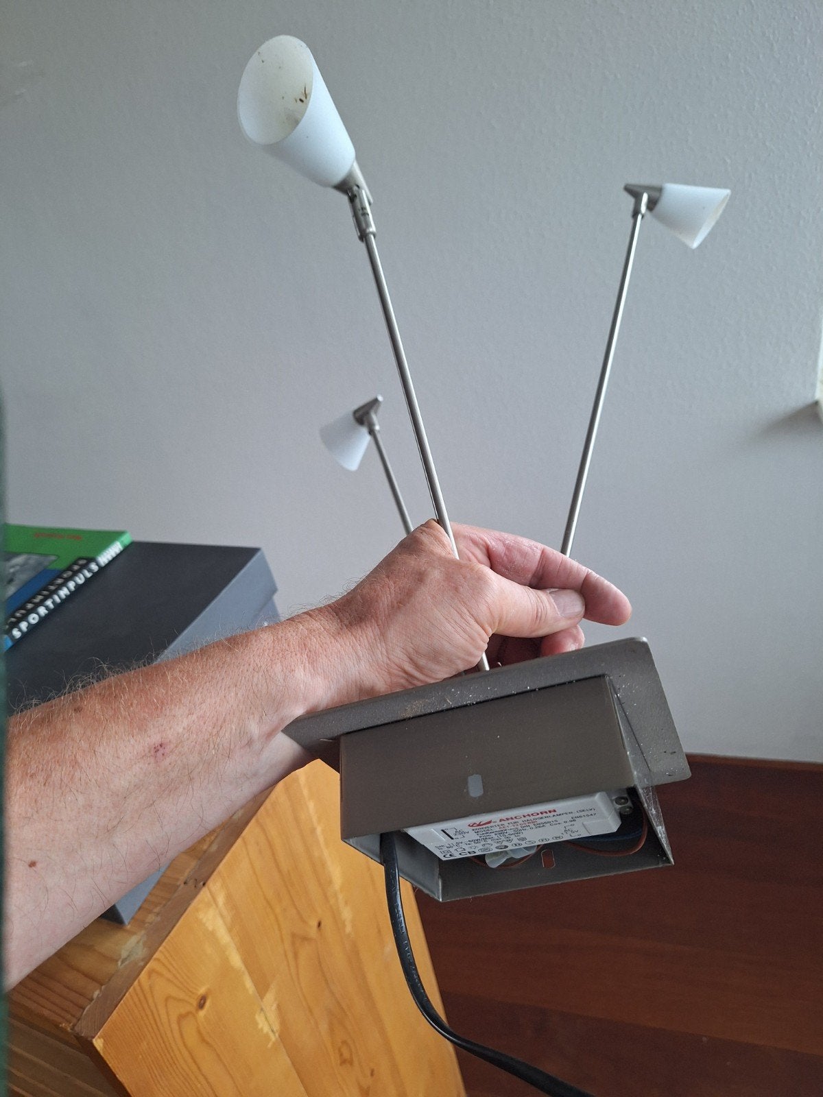Plafondlamp met drie armen - Modern design, Ophalen