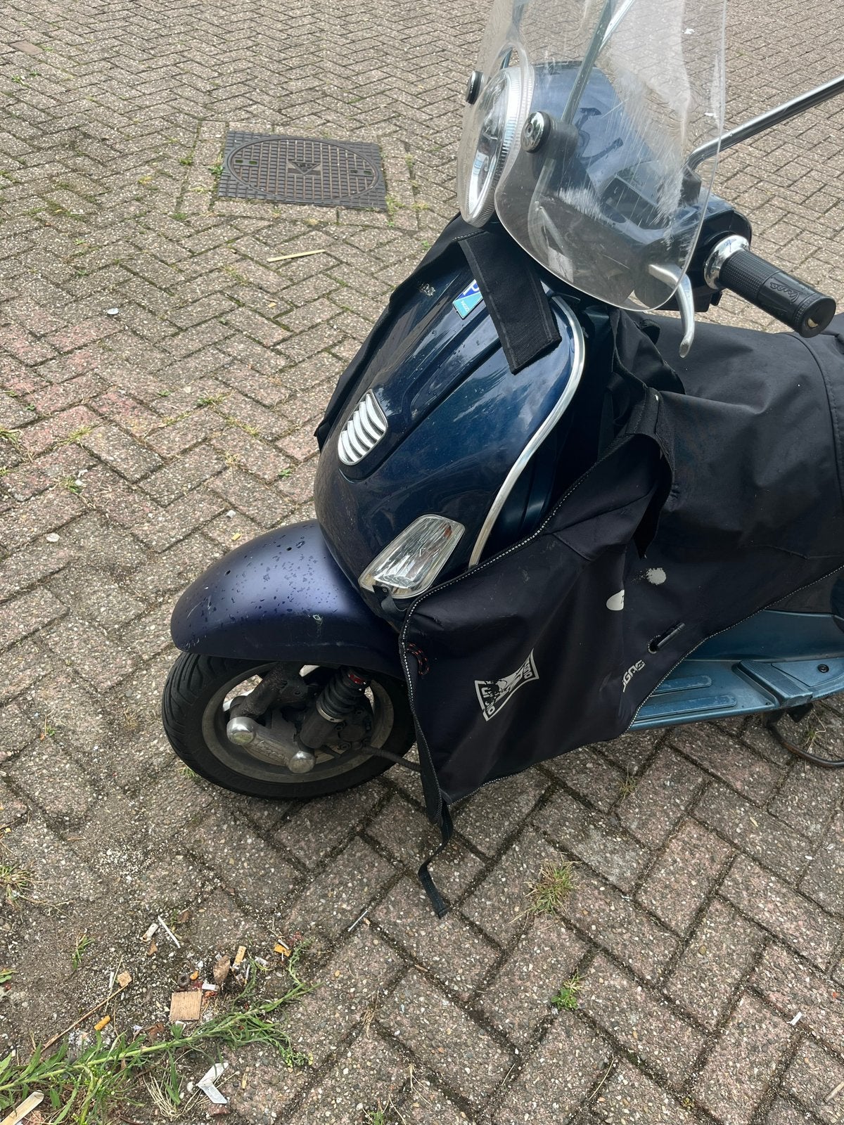 Vespa LX 50cc Scooter - Blauw, Goed Onderhouden, Fietsen en Brommers, Scooters | Vespa, Gebruikt, Maximaal 45 km/u, Ophalen of Verzenden