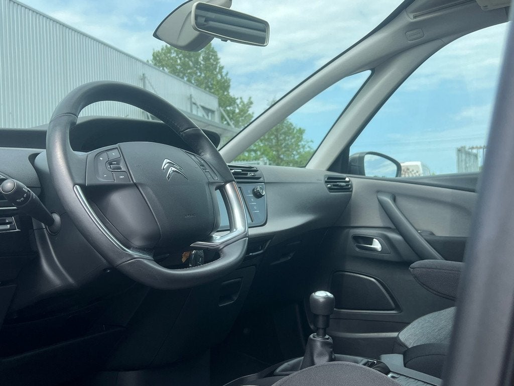 Citroen C4 Picasso 1.2 PureTech Selection-Gris Platinium-Car, Voorwielaandrijving, Stof, Gebruikt, Euro 6