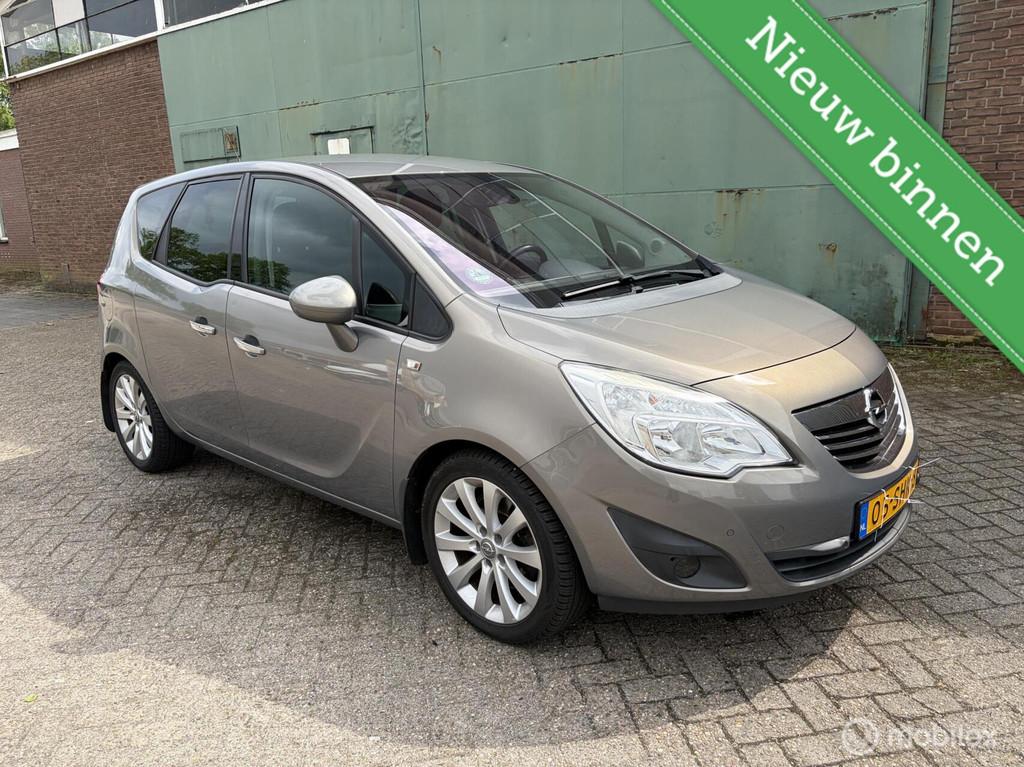 Opel Meriva 1.4 Turbo Cosmo, Auto's, Voorwielaandrijving, Euro 5, 15 km/l, Gebruikt