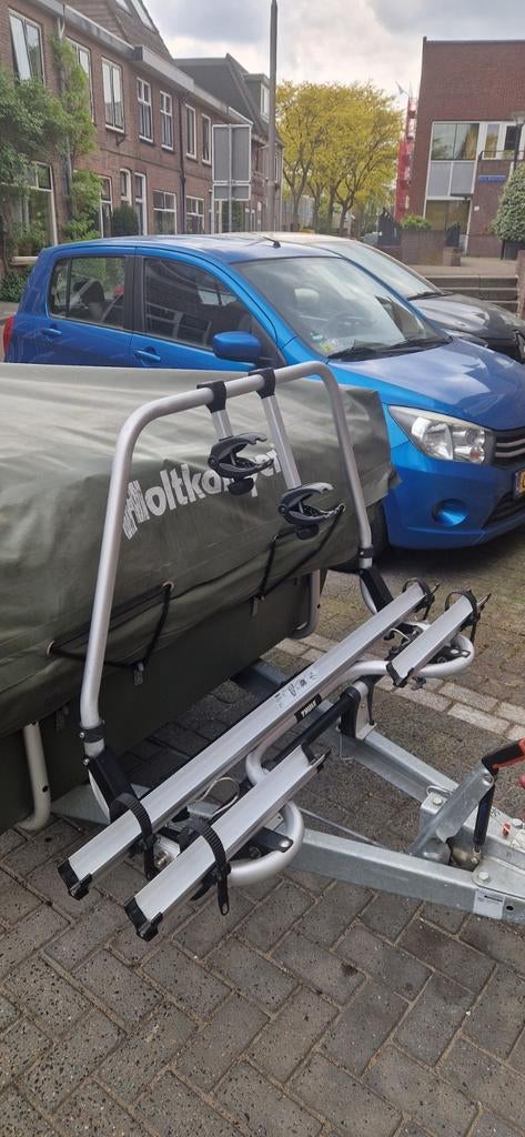 Thule Caravan Smart fietsendrager voor 2 fietsen, Ophalen, 2 fietsen, Zo goed als nieuw, Trekhaakdrager