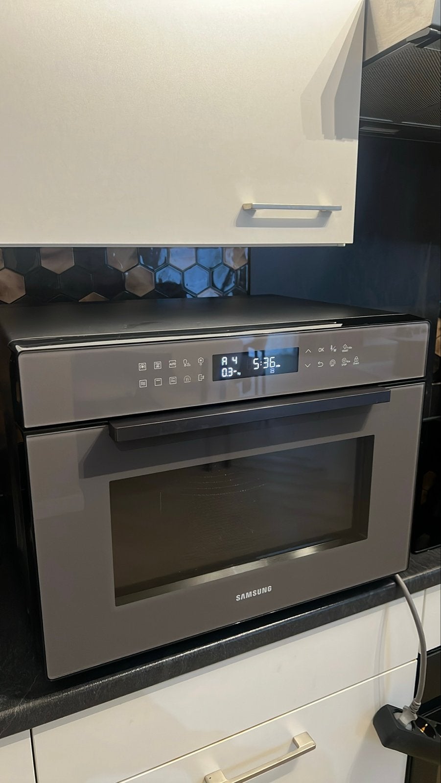 SAMSUNG Combimagnetron, Ophalen, Minder dan 45 cm, Gebruikt, Combi-oven
