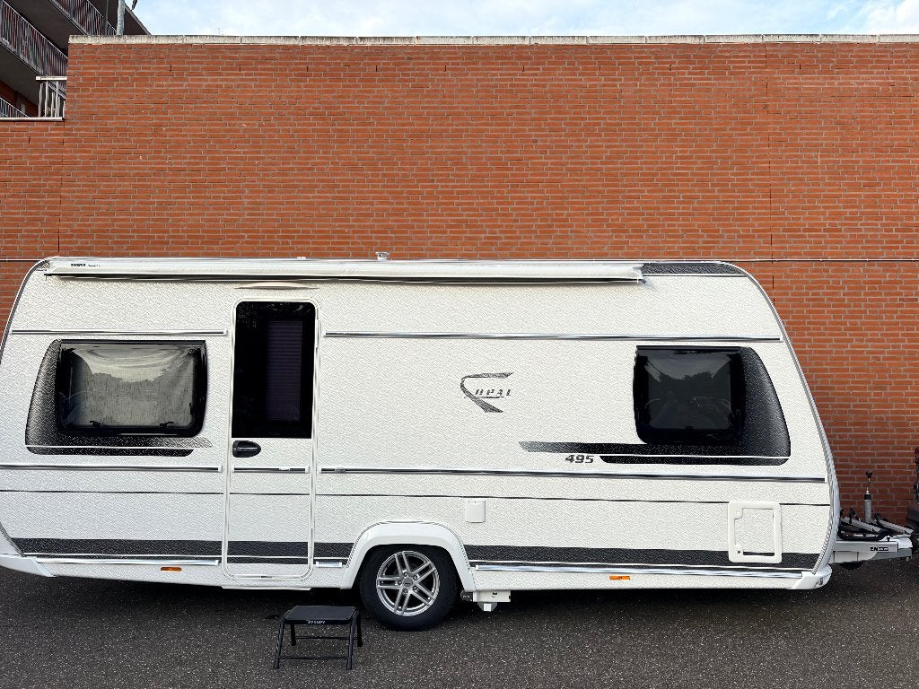 Thule omnistor 1200 met zijwanden, Ophalen of Verzenden, Zo goed als nieuw, PVC, Thule