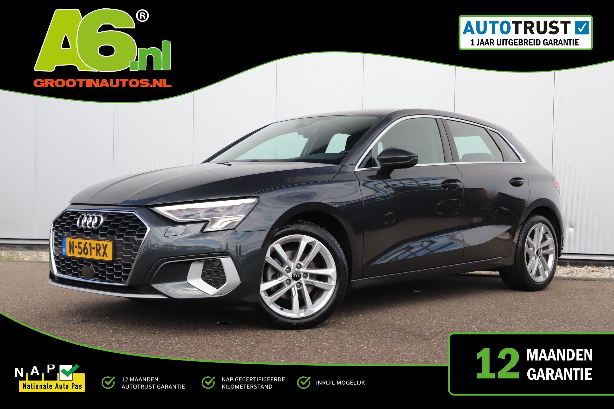 Audi A3 Sportback 30 TFSI Advanced edition Automaat Trekhaak