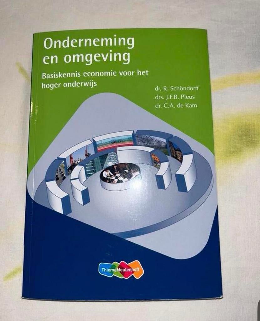 Onderneming & Omgeving studiehandleiding mbo niveau 4 (ROC), Boeken, Schoolboeken, Ophalen of Verzenden, Zo goed als nieuw, Overige niveaus