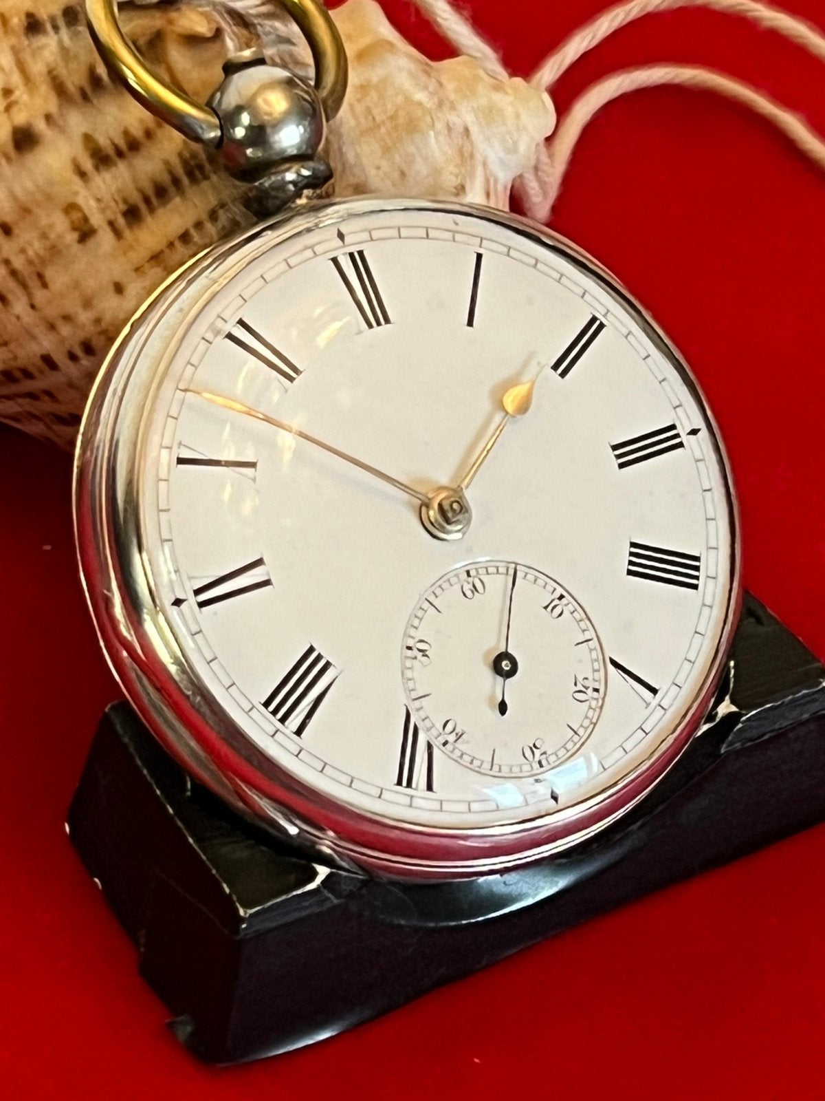 John Strachan Antiek zakhorloge, Antiek en Kunst, Ophalen of Verzenden