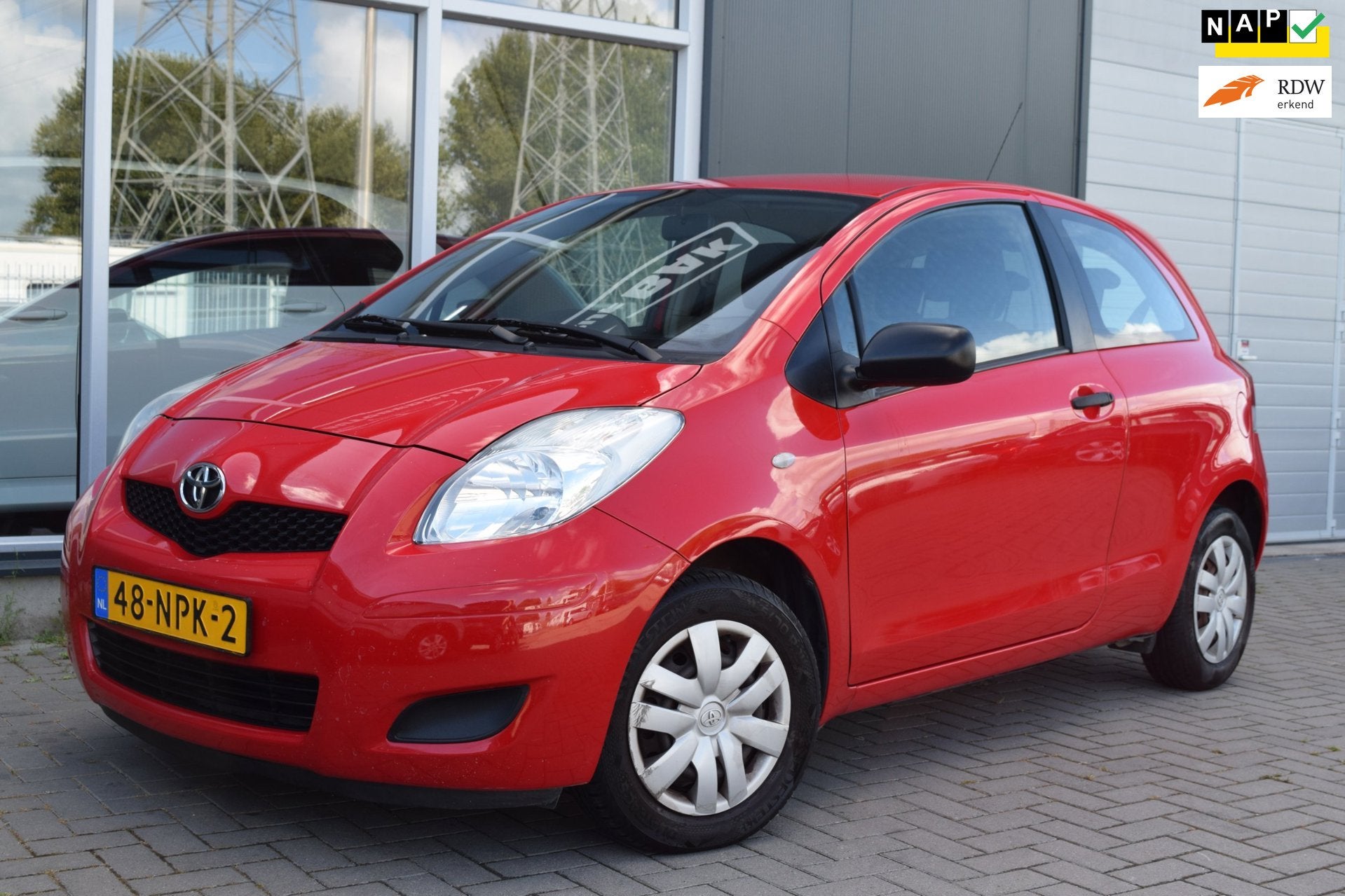 Toyota Yaris 1.0 VVTi Acces | Airco | Elek-Pakket | NAP + AP, Auto's, Toyota, Voorwielaandrijving, Euro 5, Stof, 965 kg