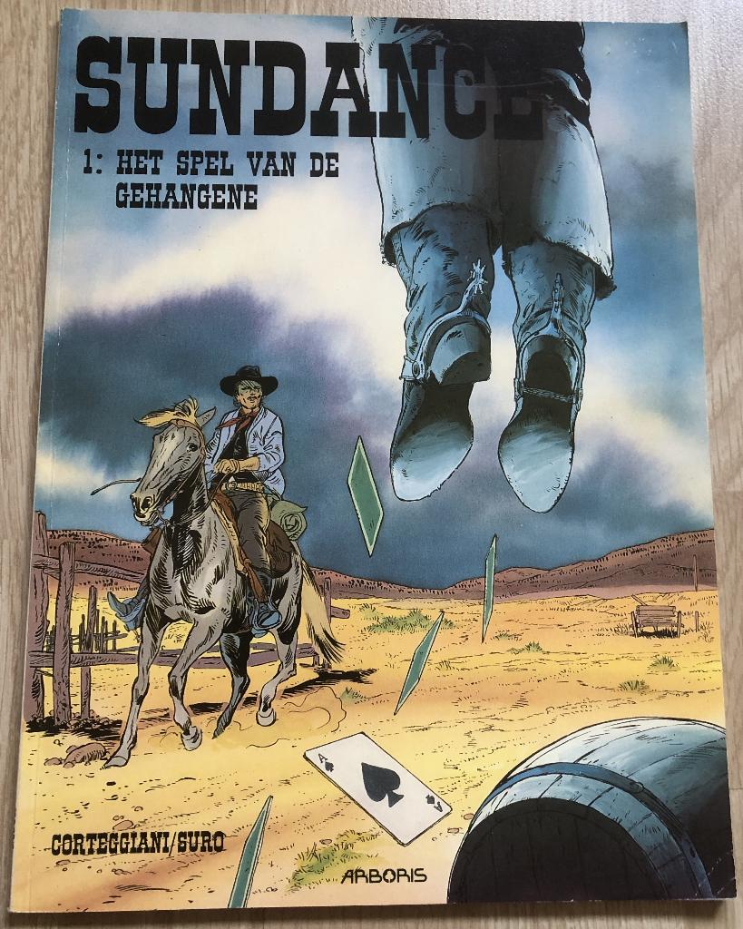 SUNDANCE - HET SPEL VAN DE GEHANGENE - STRIPBOEK, Boeken, Eén stripboek, Ophalen of Verzenden, Zo goed als nieuw