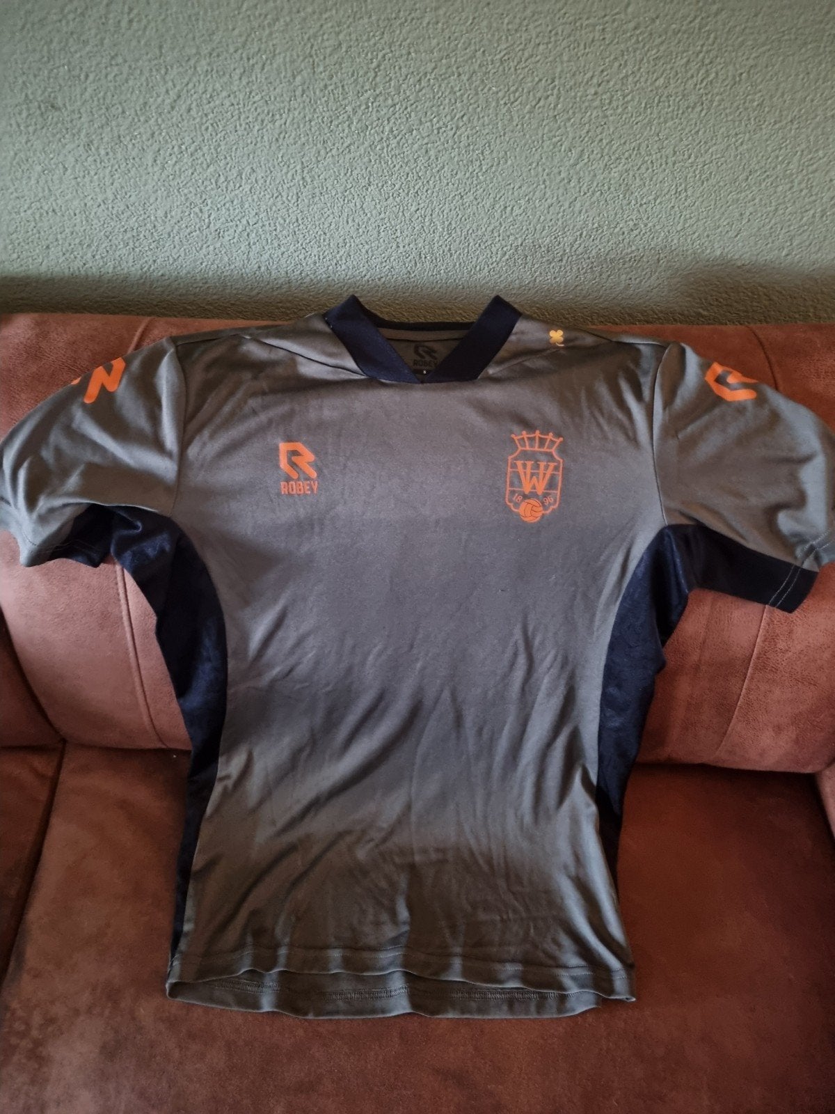 Willem II sportshirt maat S, Ophalen of Verzenden, Zo goed als nieuw, Korte mouw, Robey