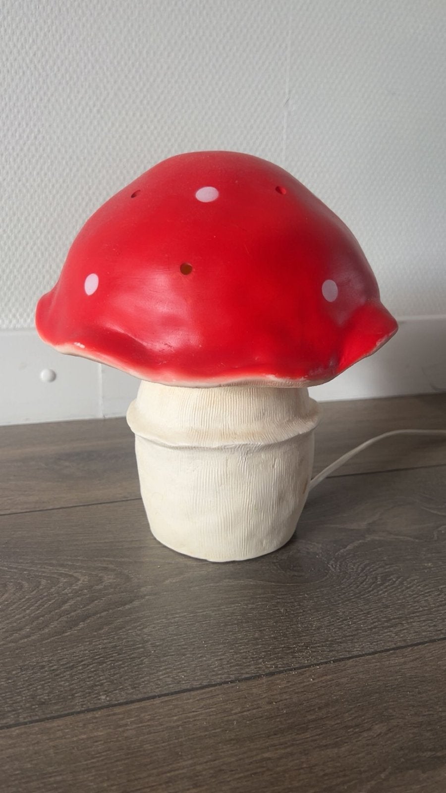 Leuke paddestoel lamp - 25 cm hoog Egmont toys, Huis en Inrichting, Ophalen of Verzenden, Gebruikt