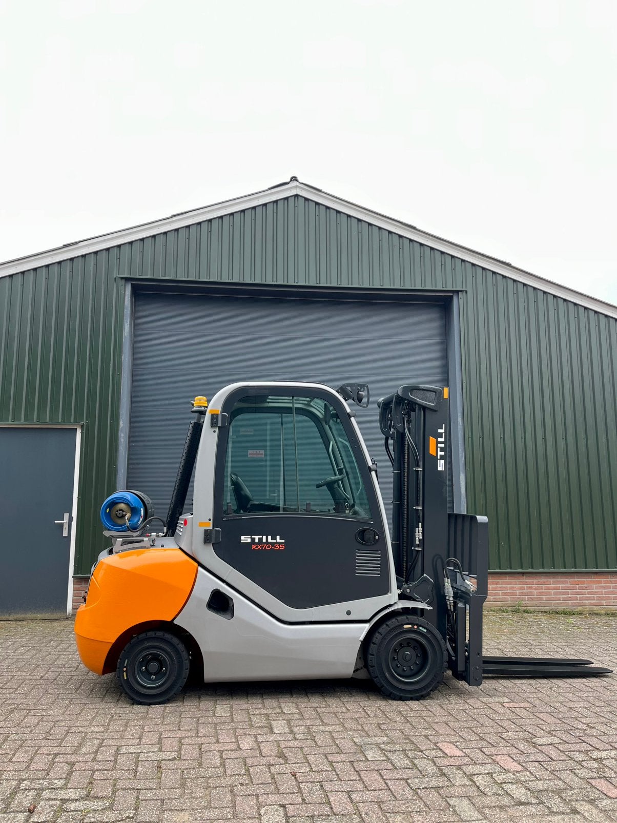 Still RX70-35 - LPG - met vorkversteller ! NIEUWSTAAT !!, 3000 tot 4000 kg, Heftruck, Still, Still