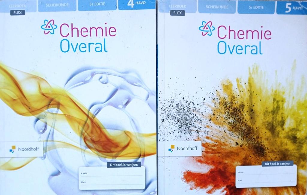 Chemie Overal 5e ed. Scheikunde HAVO FLEX boek deel 4 of 5, Gelezen, Scheikunde, Verzenden, HAVO