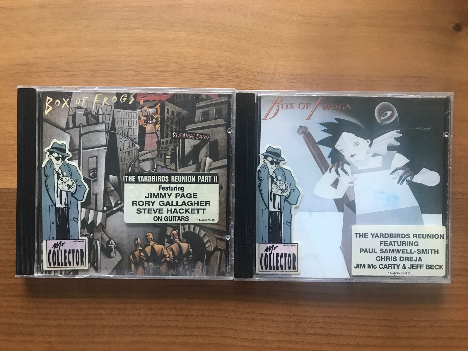 Box of Frogs - Same & Strange Land (1984 & 1986), Ophalen of Verzenden, Zo goed als nieuw, Poprock