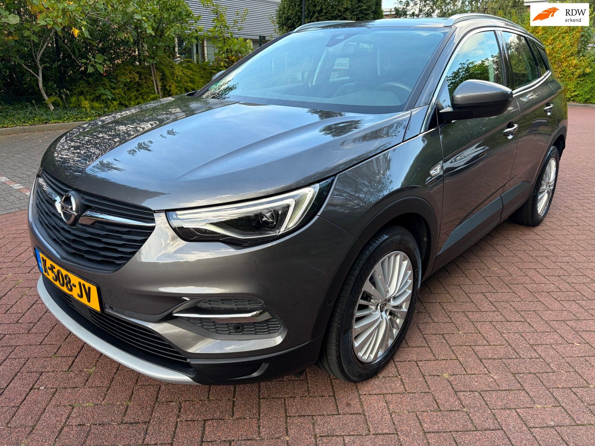 Opel Grandland X 1.2 Turbo Business Executive / Automaat / A, Gebruikt, 1199 cc, Leder en Stof, Bedrijf