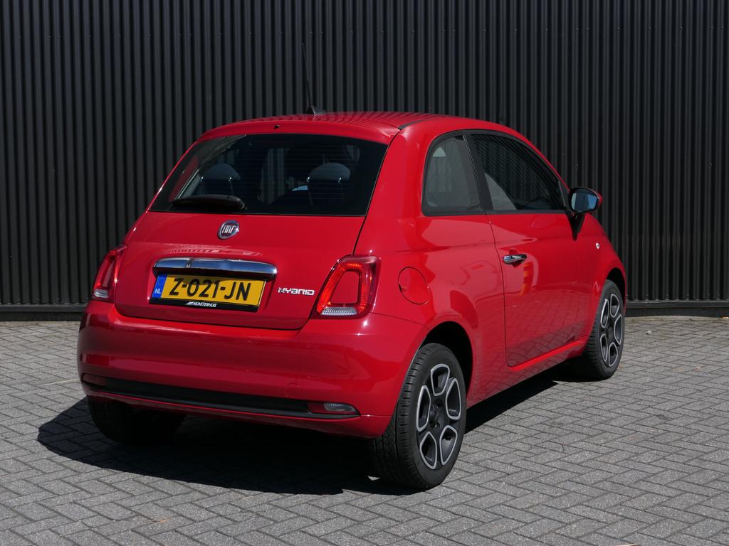 Fiat 500 1.0 Hybrid Club - Occasion Lease vanaf €339 p/m -, Stof, 4 stoelen, Bedrijf, Handgeschakeld